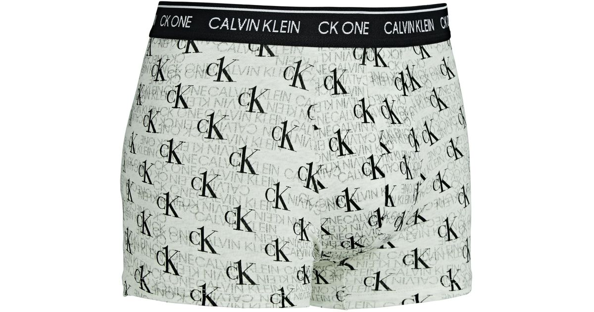 Calvin Klein Ck One Trunk Boxer Shorts for Men Lyst UK