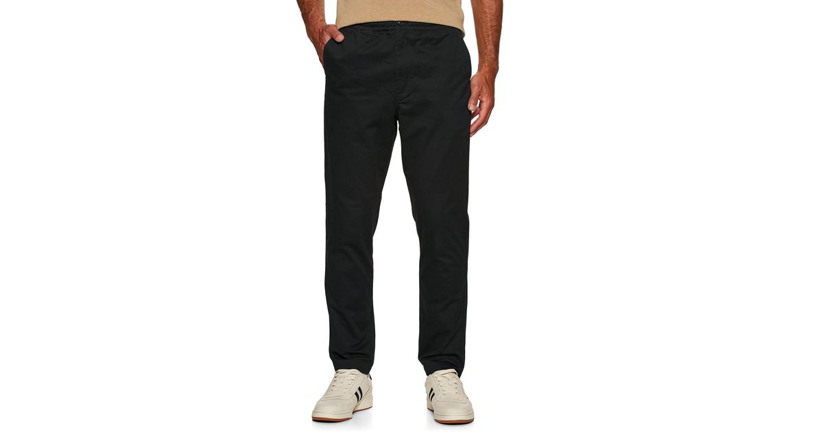 Polo Ralph Lauren Classic Fit Polo Prepster Chino Pant in Black for Men ...