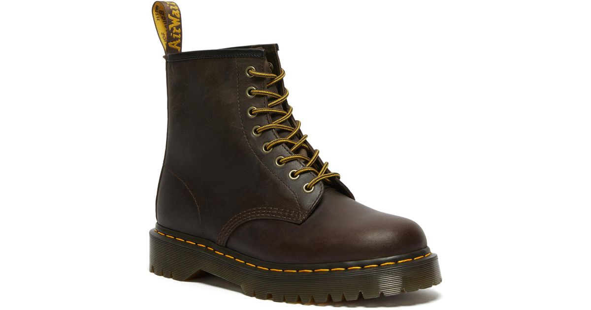 Dr. Martens 1460 Bex Boots in Brown | Lyst
