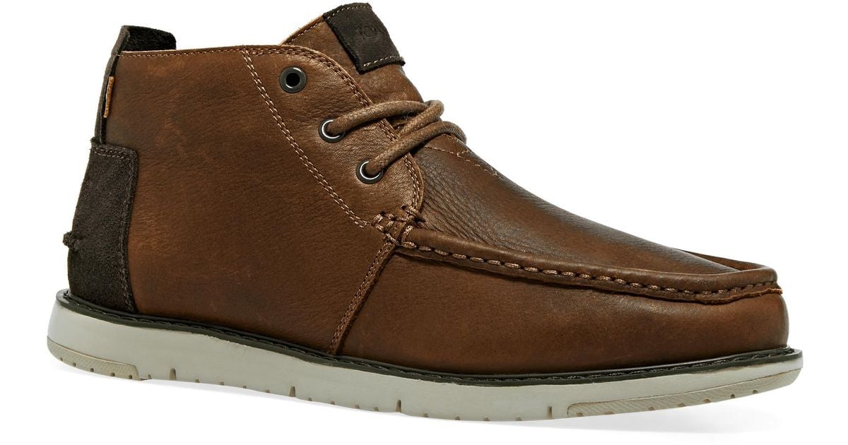 toms navi boots black