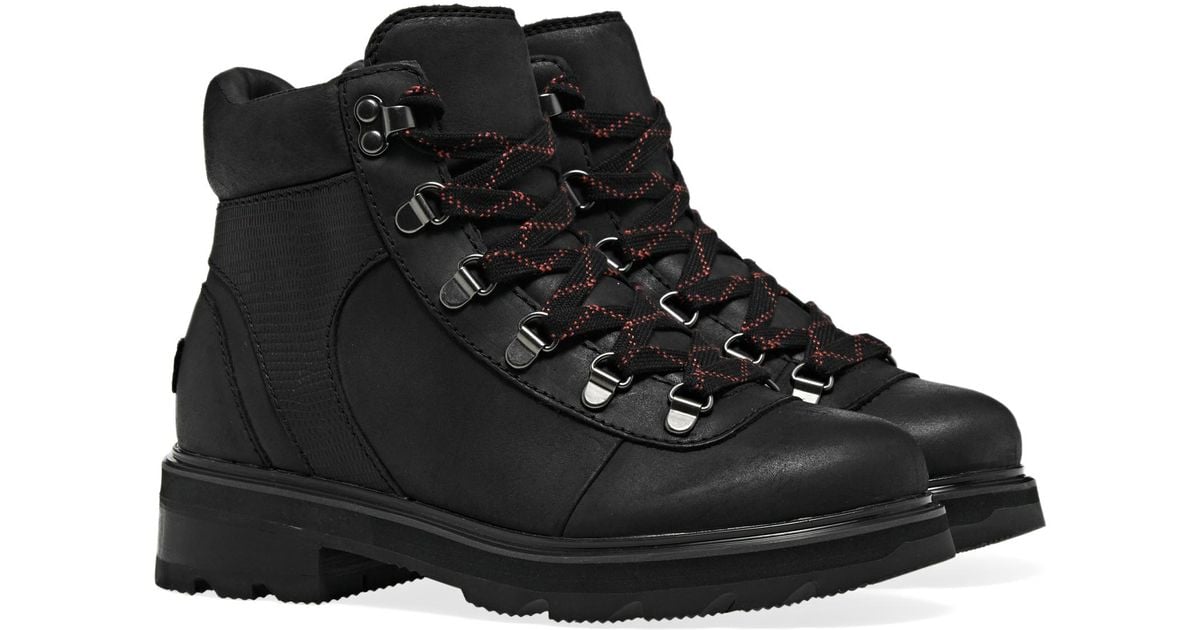 sorel lennox hiker black