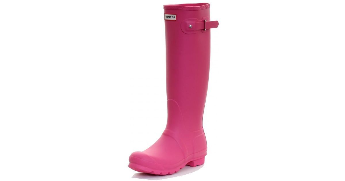 cerise pink boots
