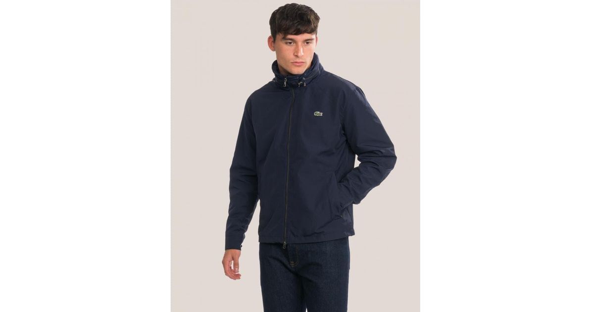 Lacoste Jacket in Blue for Men | Lyst