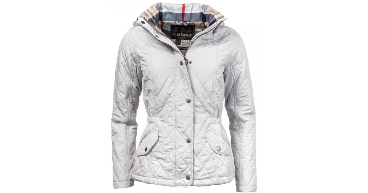 barbour millfire quilted womens jacket