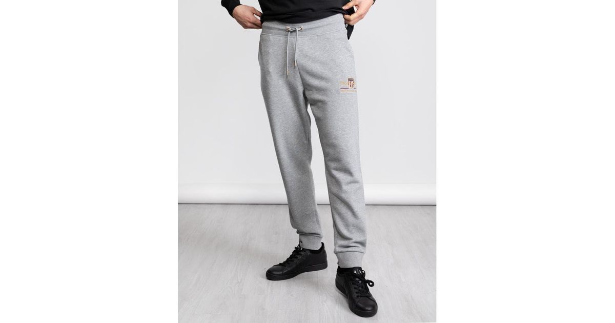 GANT D1. Archive Shield Sweat Pants in 