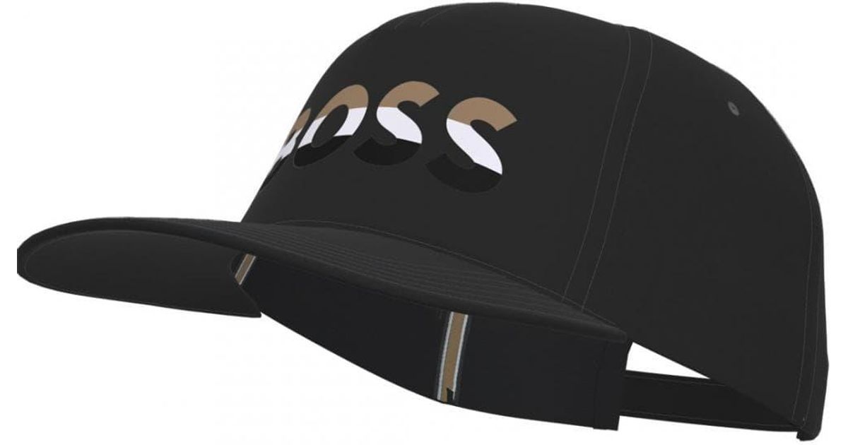 BOSS by HUGO BOSS Sevile Logo Baseball Cap in Black for Men Lyst