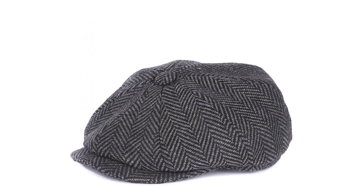 barbour baker boy hat mens