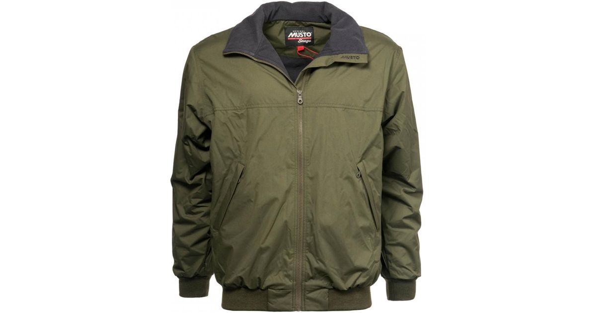 musto green jacket