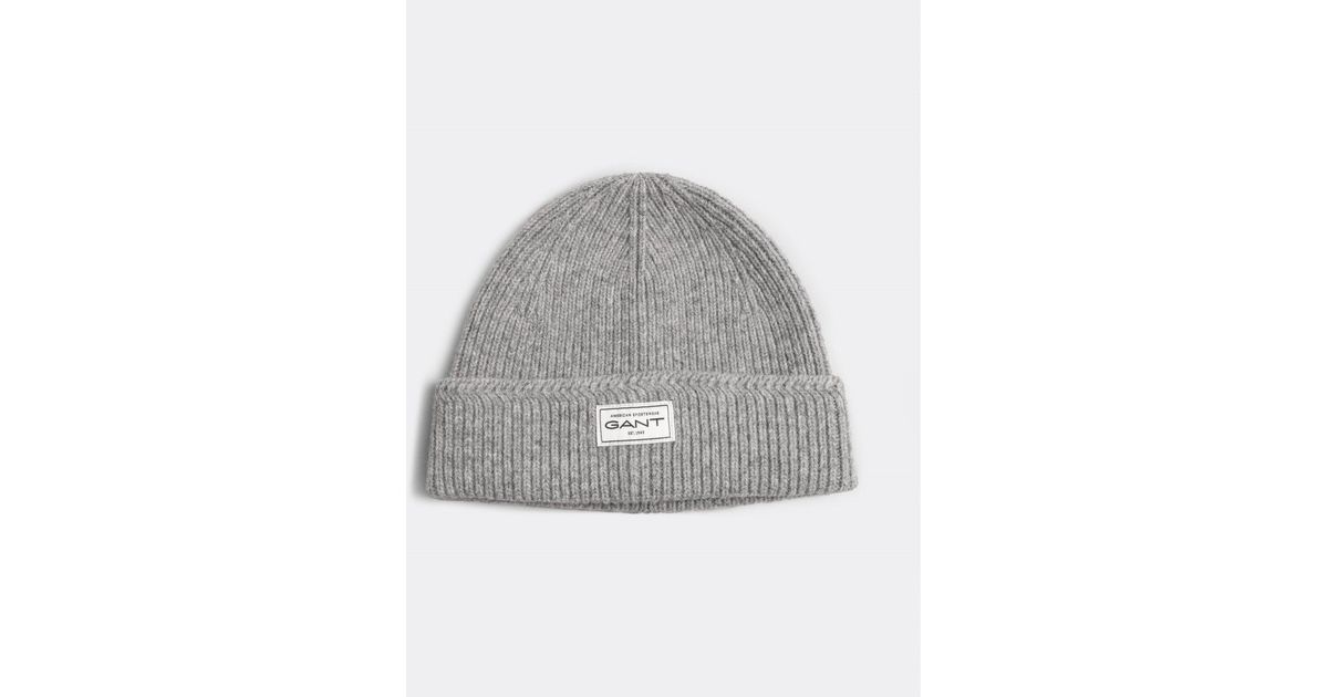 Gant Men Red Solid Beanies