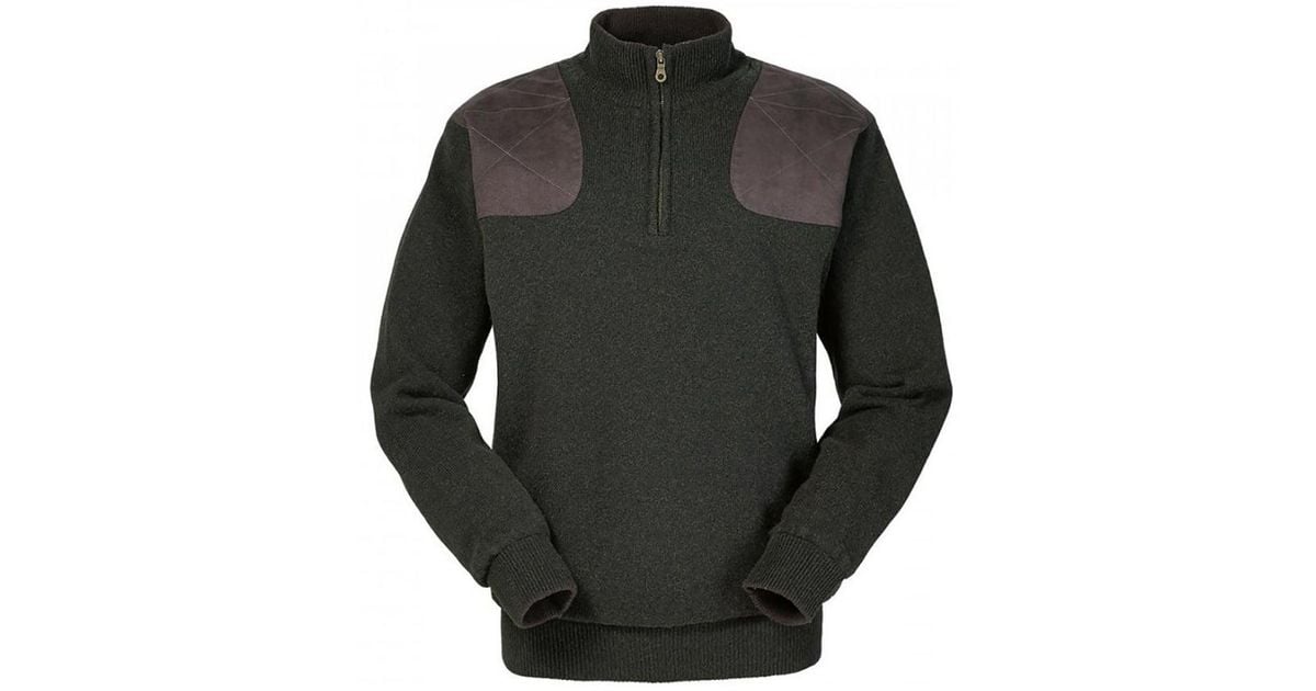 musto zip neck jumper