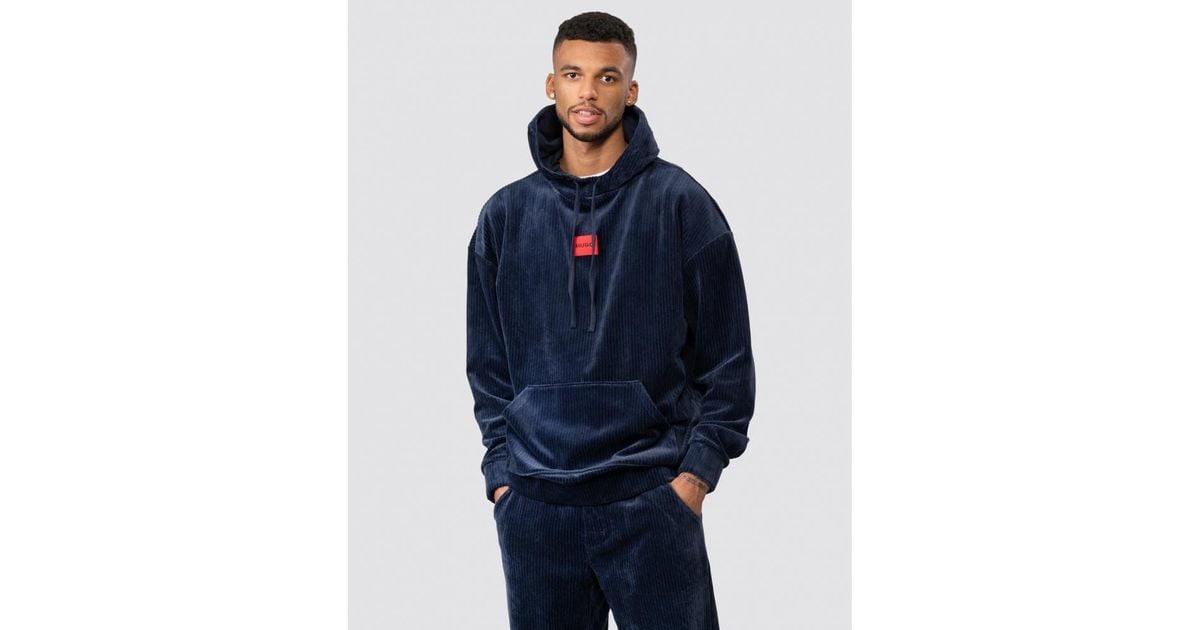 Mens store velvet sweatshirt