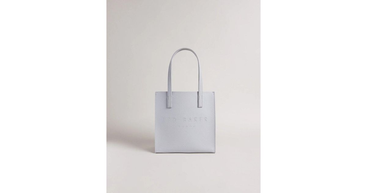 Ted Baker Seacon Crosshatch Small Icon Bag in White