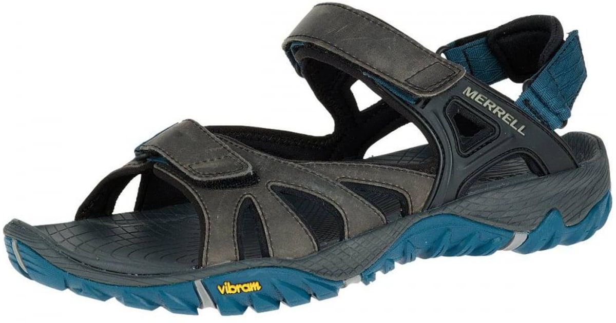 Merrell Leather 's All Out Blaze Sieve Convert Hiking Sandals in Grey (Gray) for Men - Lyst