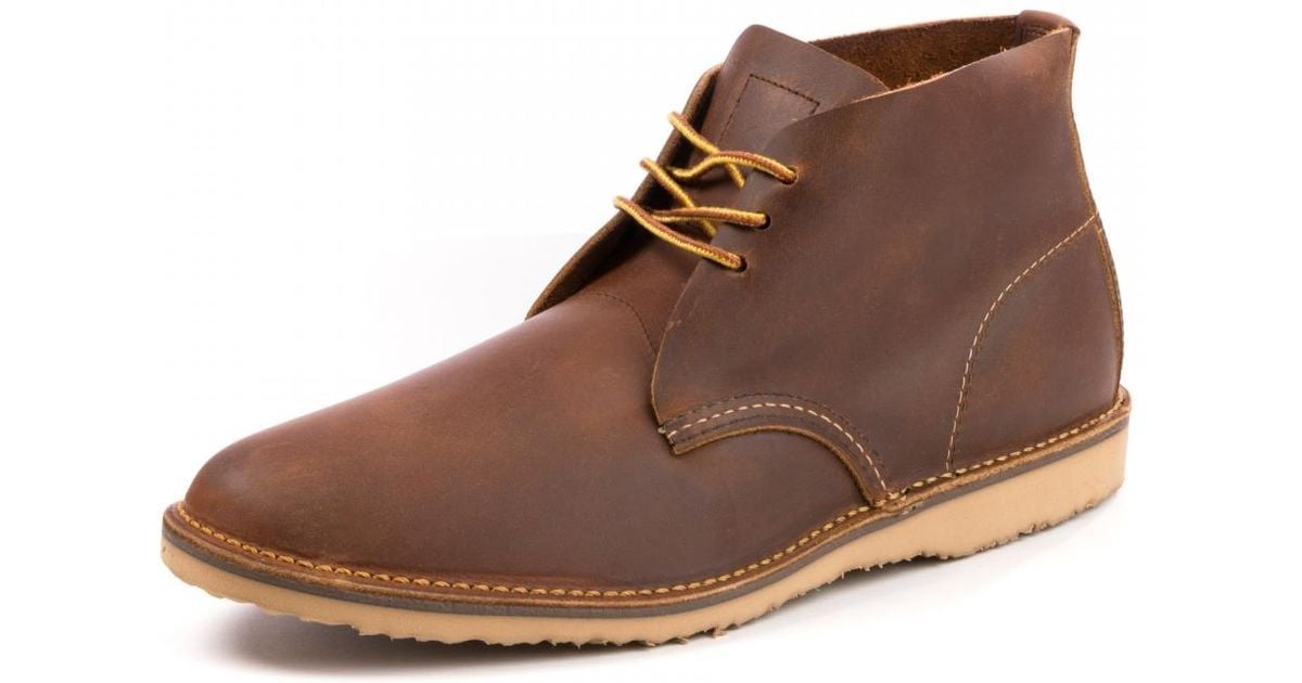 Red Wing Leather Weekender Mens Chukka Boot in Brown for Men | Lyst