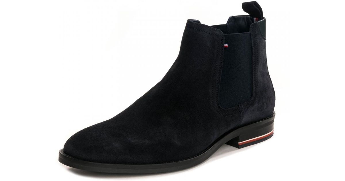 tommy hilfiger signature chelsea boots