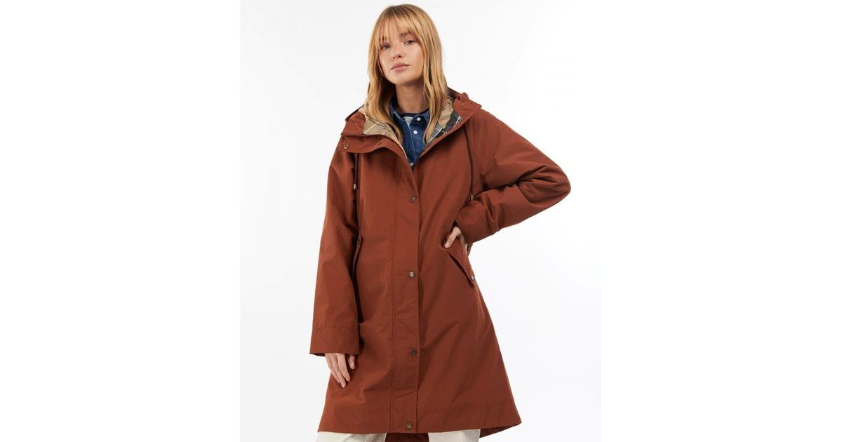 Barbour Galium Jacket in Brown Lyst