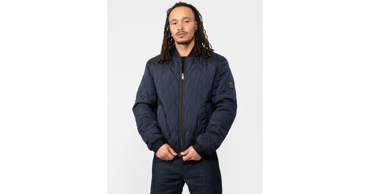 Hugo boss hotsell quilted jacket mens