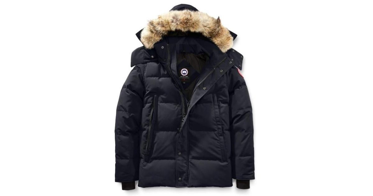 canada goose wyndham parka navy