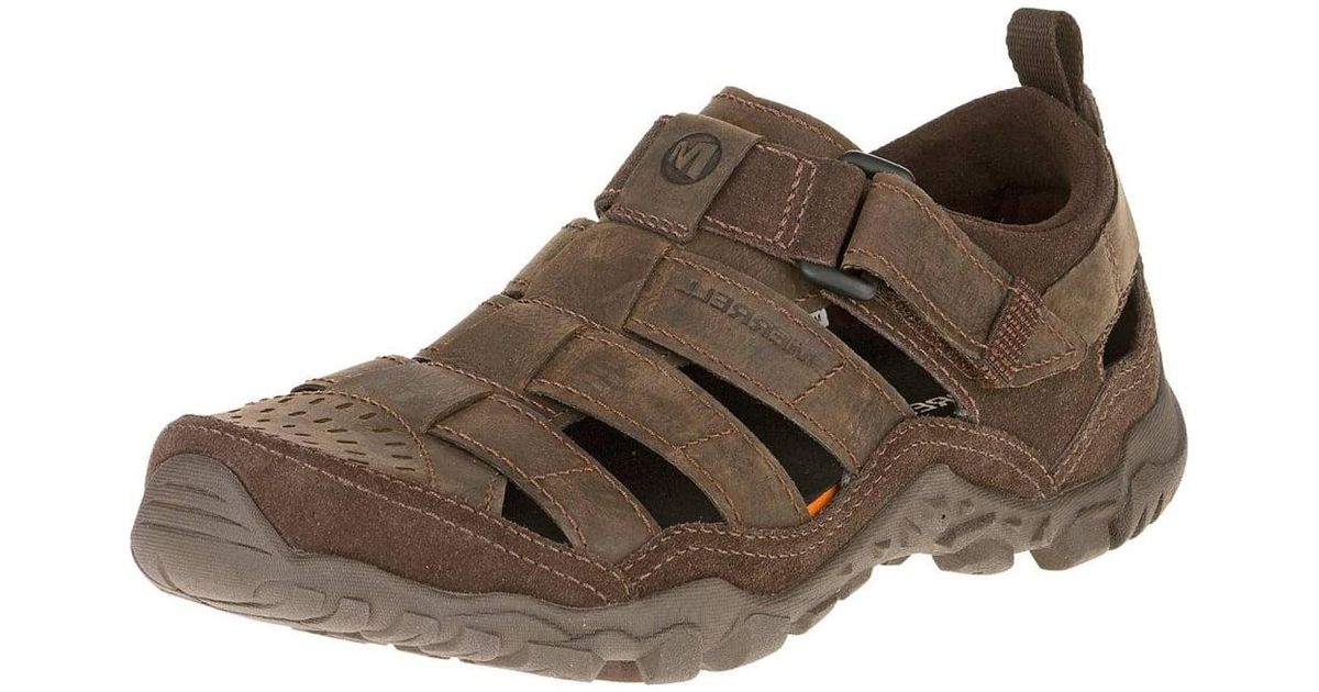 Merrell Telluride Wrap Mens Sandal in Brown for Men | Lyst
