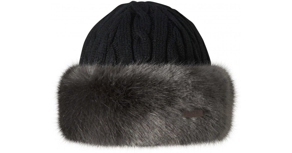 barts womens fur cable bandhat