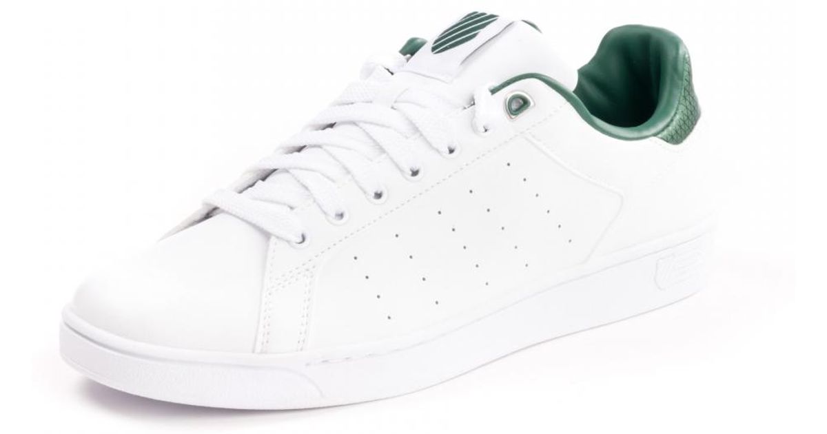 k swiss mens white trainers
