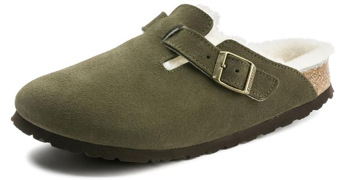 birkenstock boston shearling