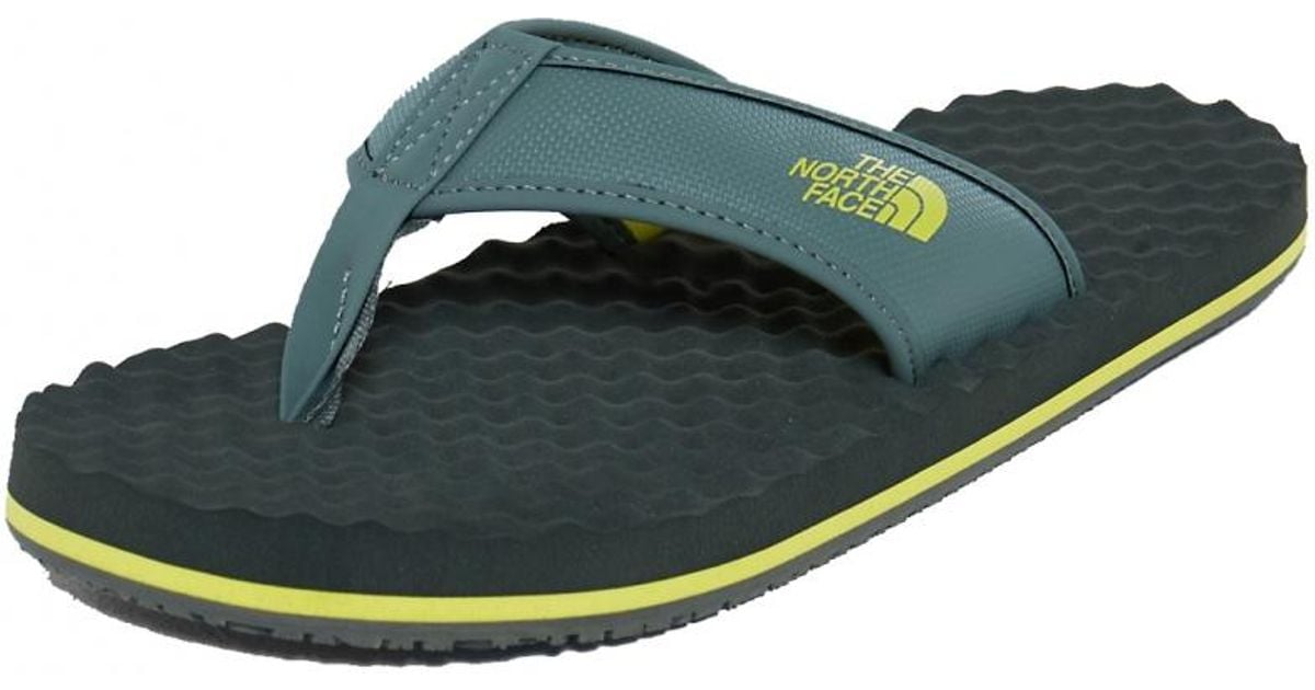 mens north face base camp flip flops
