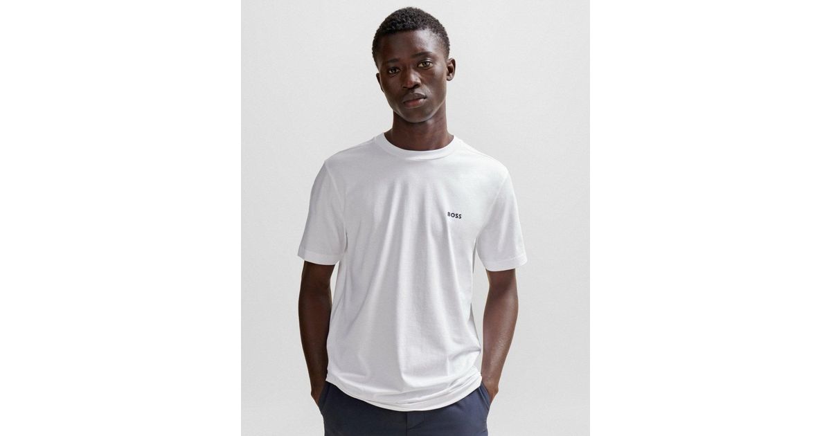 hugo boss stretch cotton t shirt