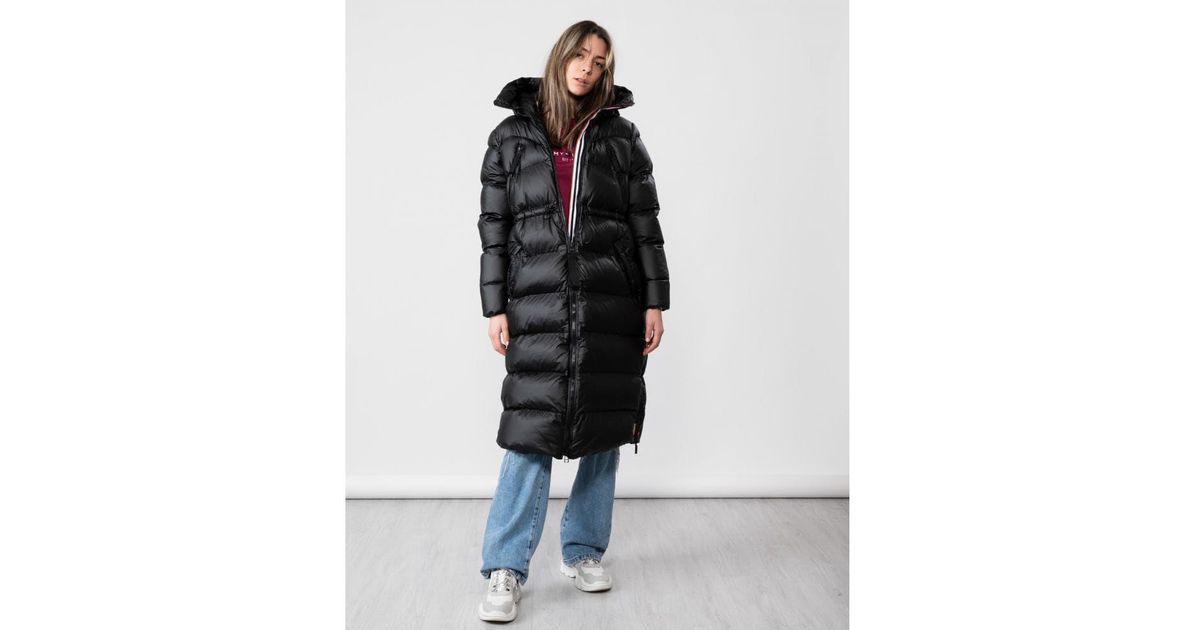 HUNTER Original Long Puffer Coat in Black Lyst