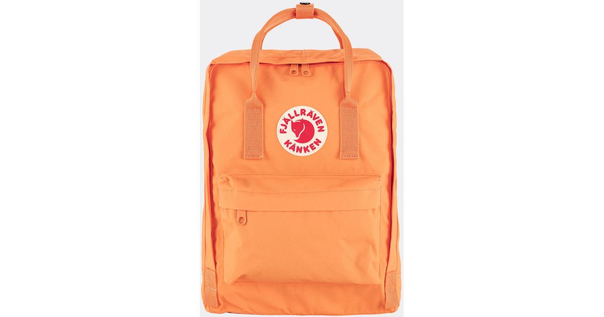 Fjallraven Kanken Classic Unisex Backpack in Orange Lyst Australia