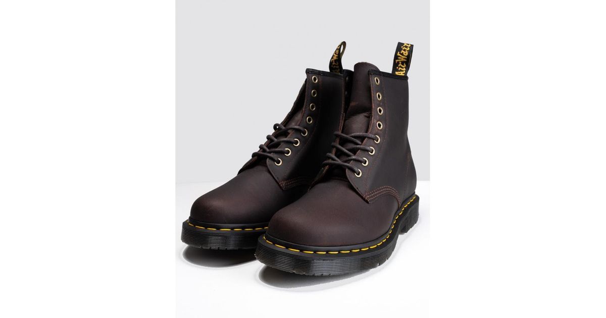 Dr. Martens 1460 Wintergrip Snowplow Leather Ankle Boots in Black for Men |  Lyst