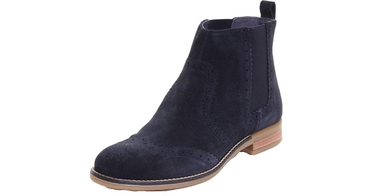 ladies brogue chelsea boots