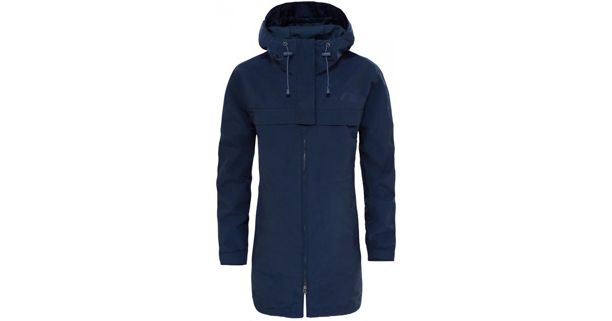 The North Face Cagoule Womens Trench in Blue - Lyst