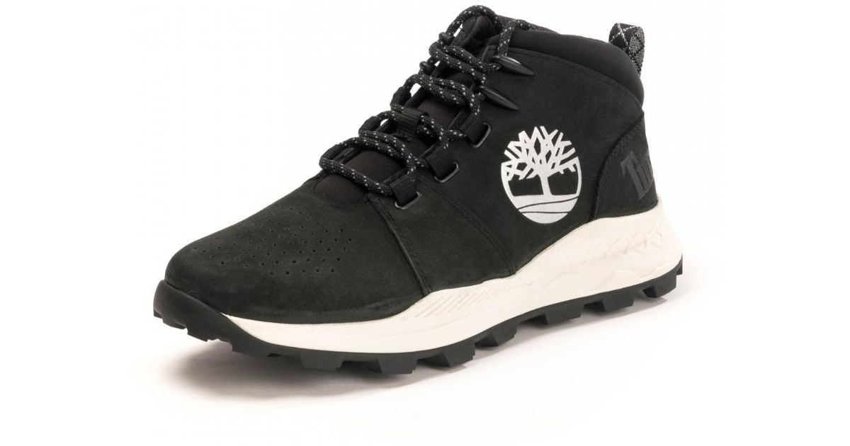 Timberland Brooklyn City Mid Boots in Black for Men | Lyst