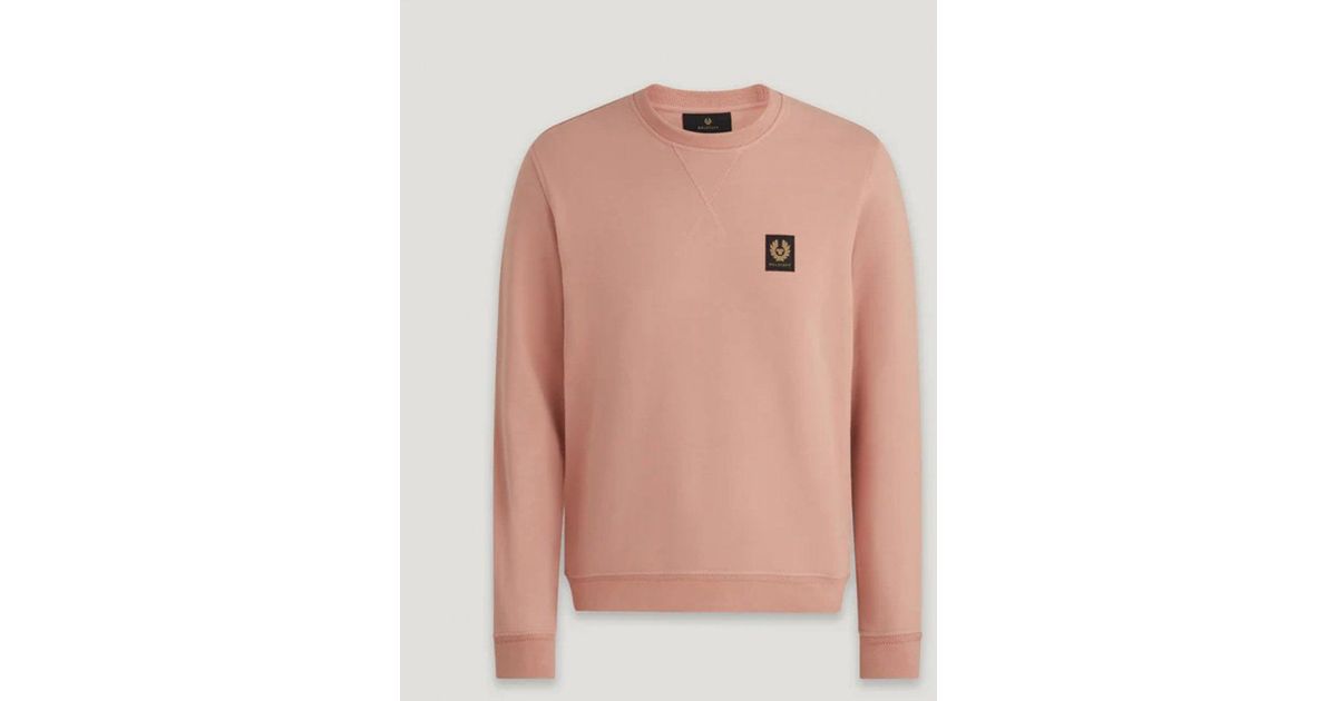 Rust top pink sweatshirt