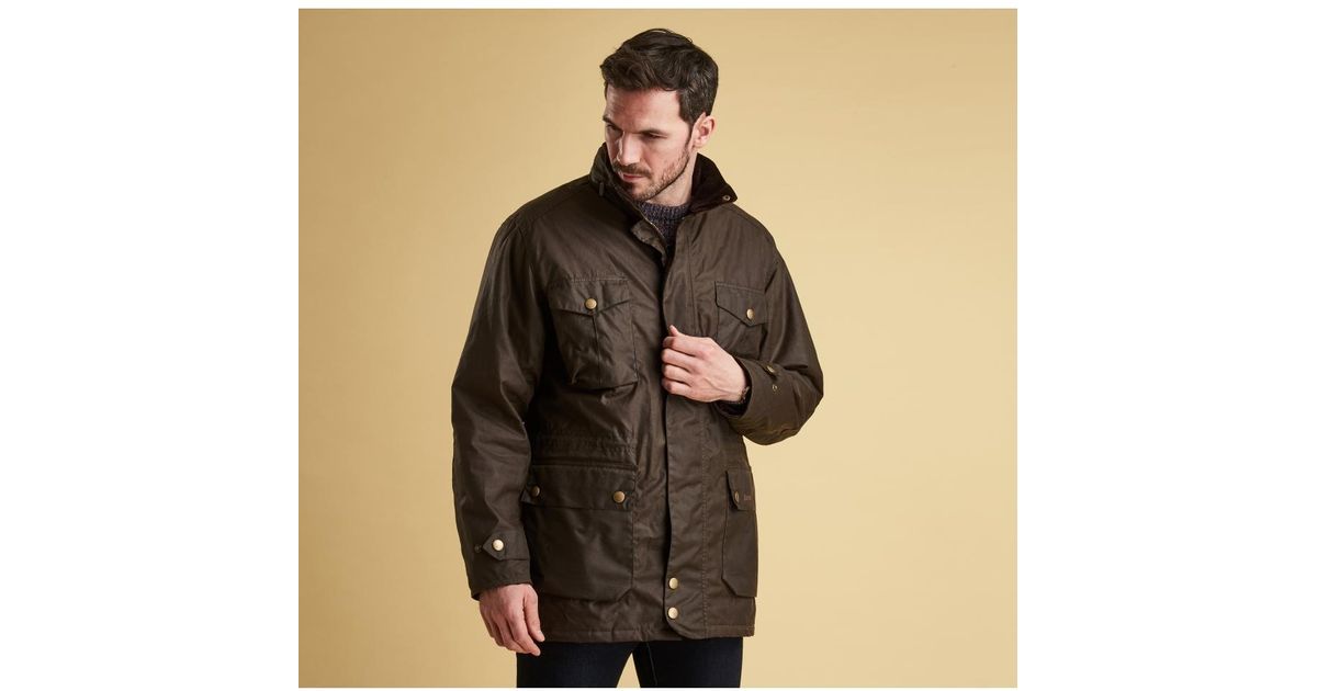 Barbour Newcastle Wax Jacket for Men - Lyst