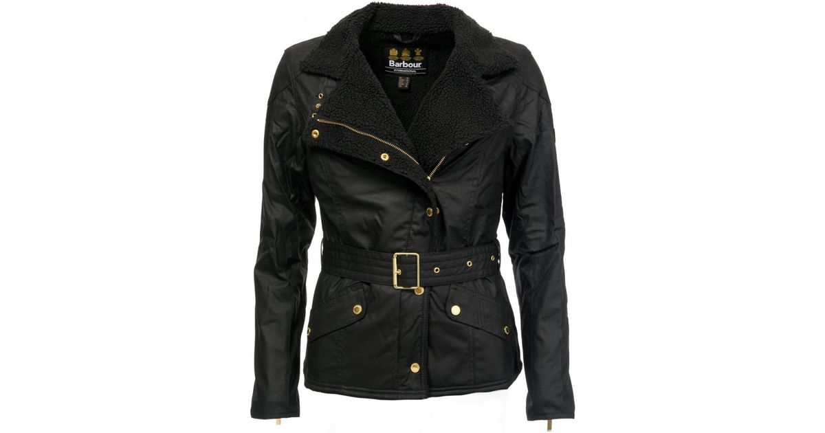 barbour womens jacket white
