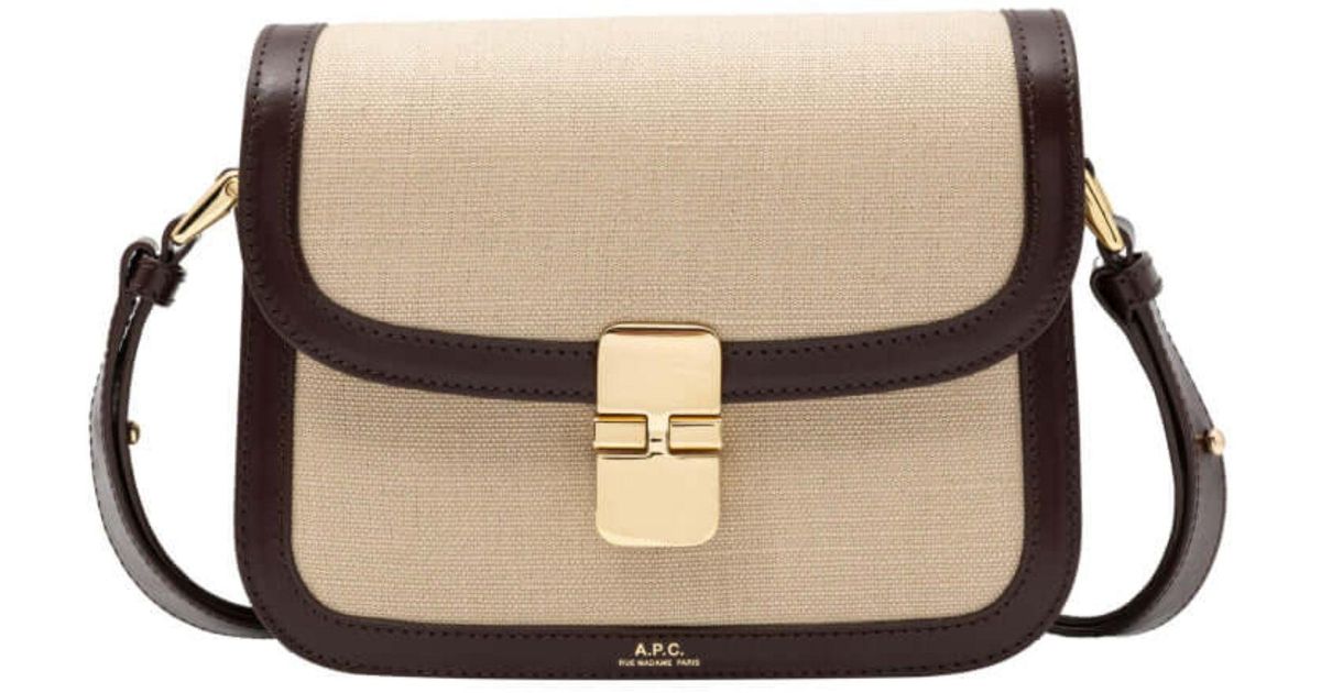 A.P.C. Sac Grace Bag in Natural | Lyst