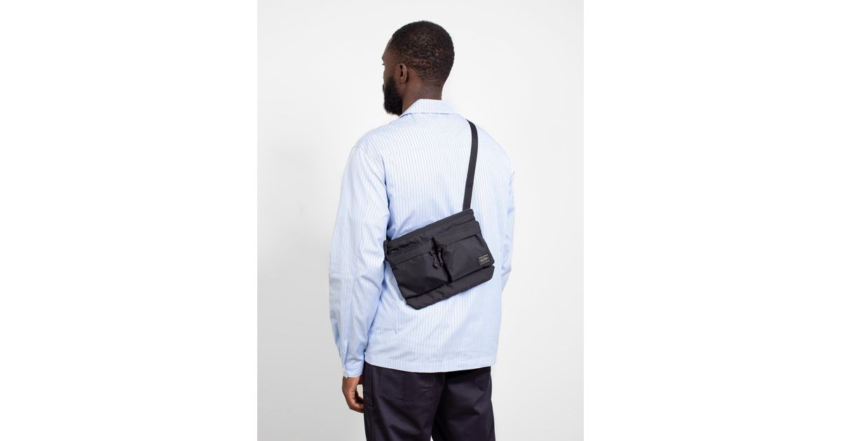 Porter-Yoshida and Co Force Shoulder Bag Black for Men | Lyst