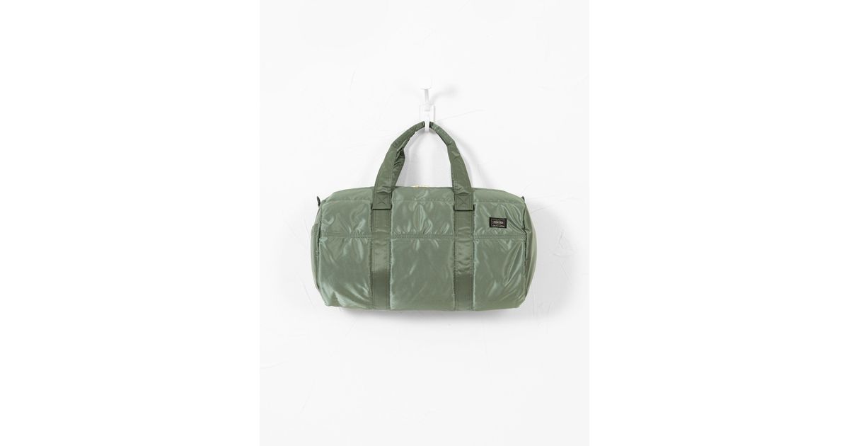 PorterYoshida and Co Tanker 2way Duffle Bag Small Sage Green for Men