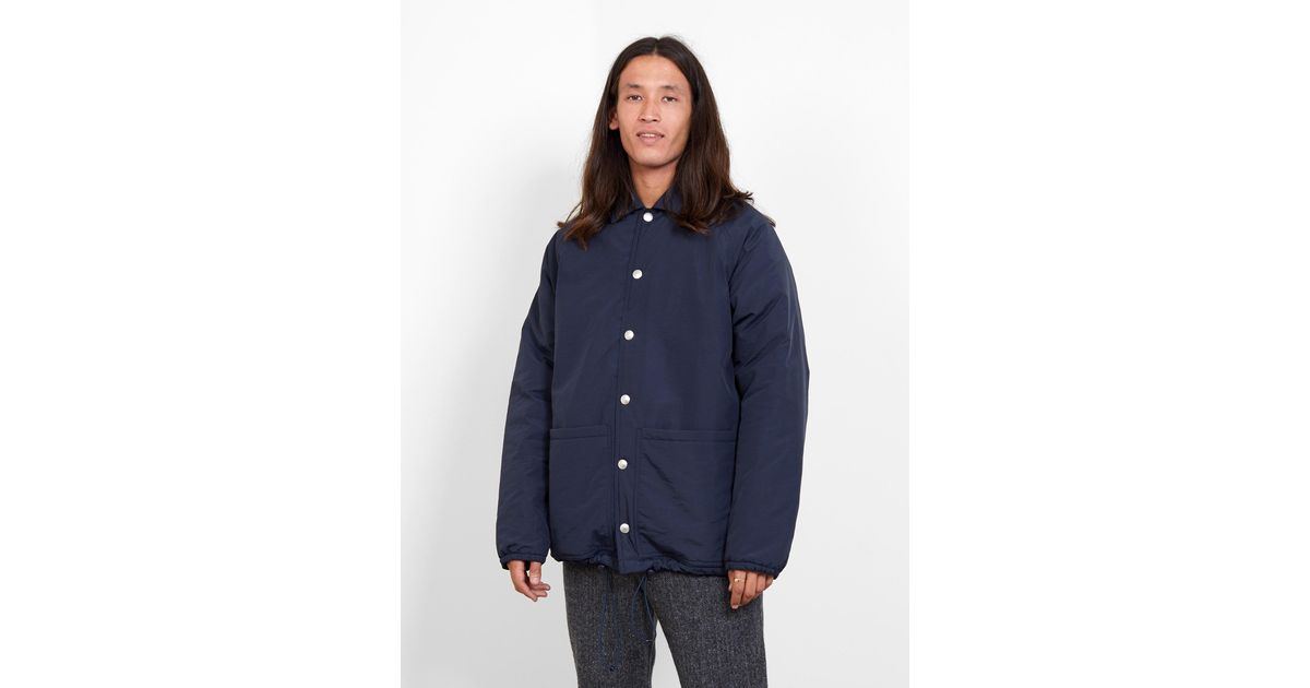YMC Jocks Jacket Navy in Blue for Men Lyst