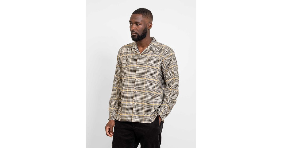 gitman vintage tweed shirt