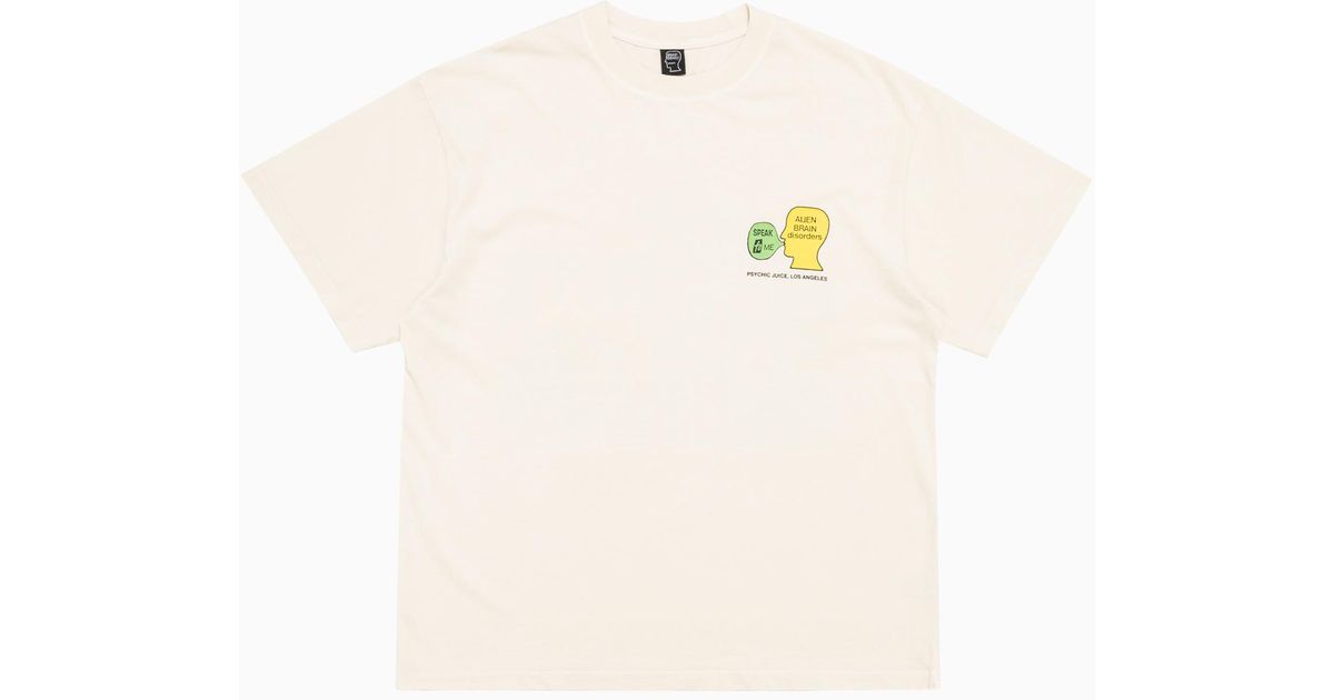 Brain Dead Cotton Psychic Juice T-shirt in Natural for Men - Lyst