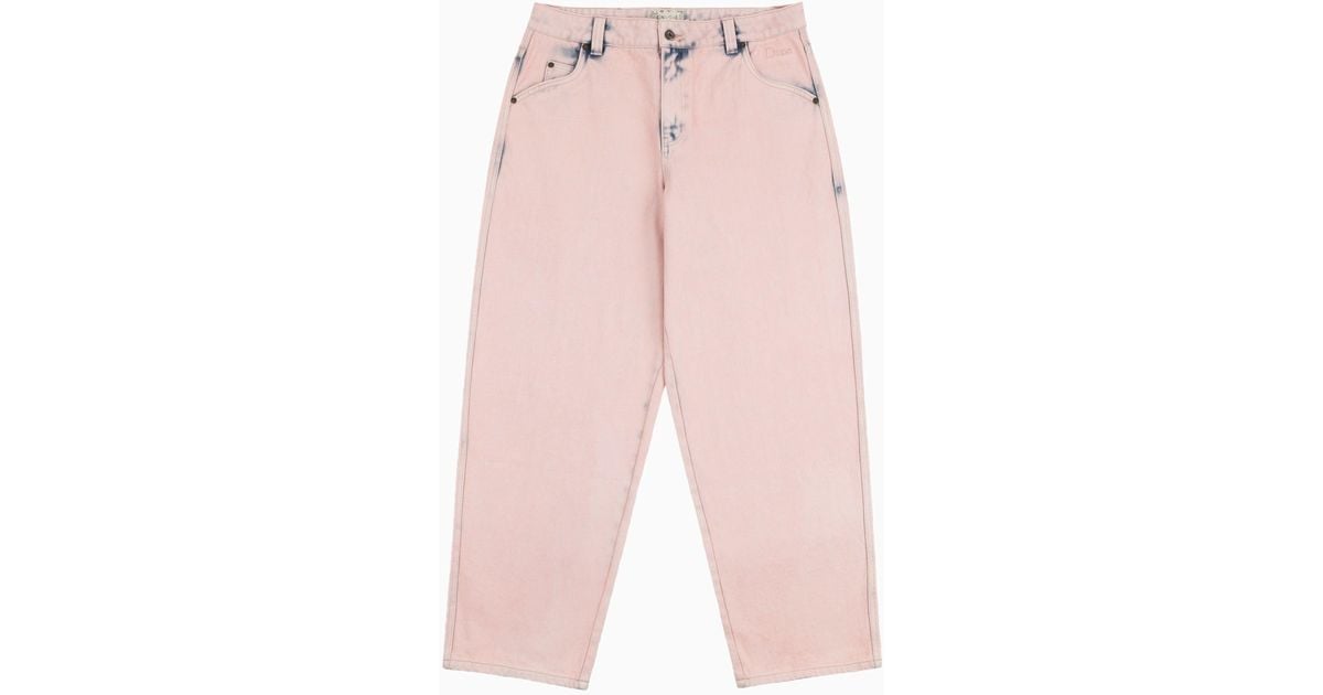 Pink 2024 designer jeans