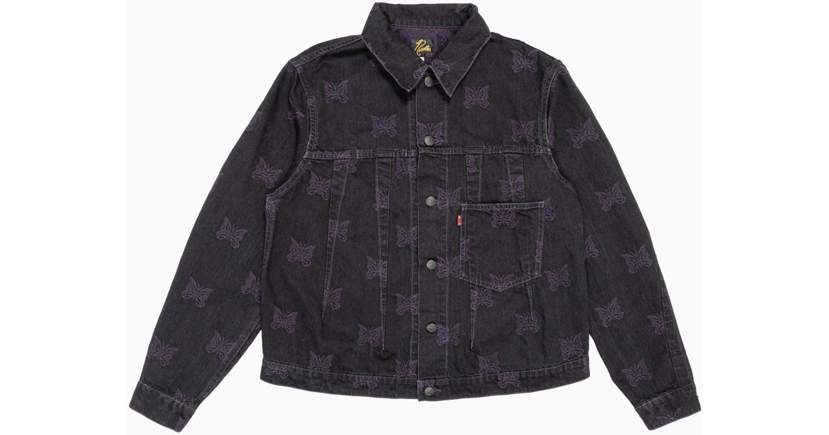 Needles Darts 10oz Denim Jacket Black in Blue for Men | Lyst Canada