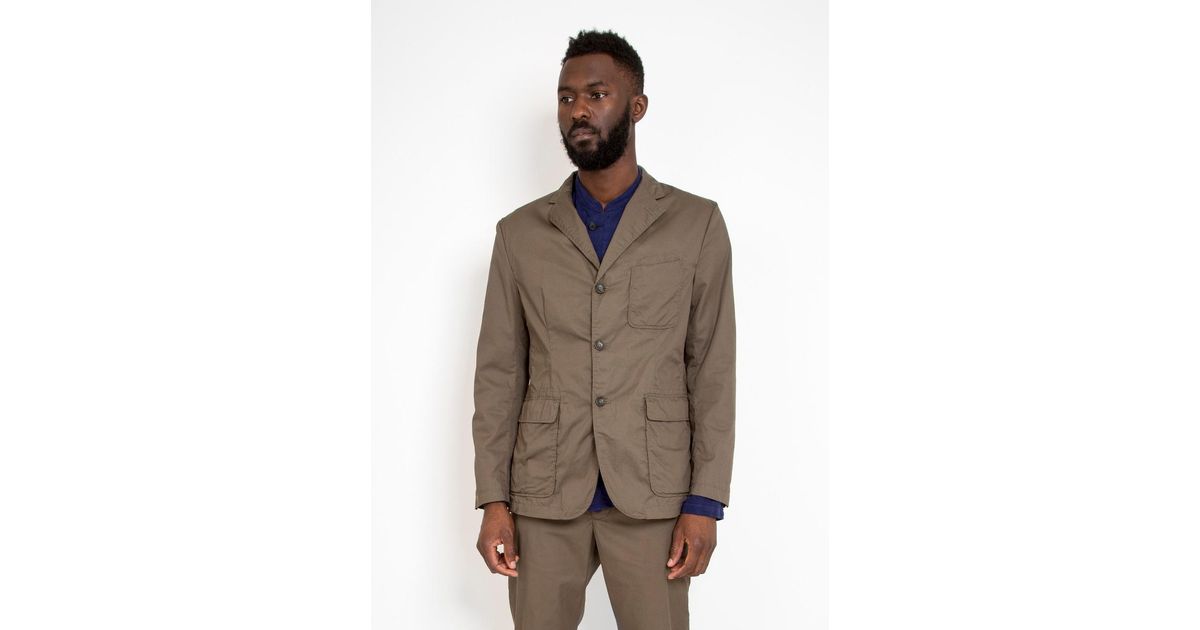 Engineered Garments Baker Jacket High Count Twill for Men | Lyst Canada