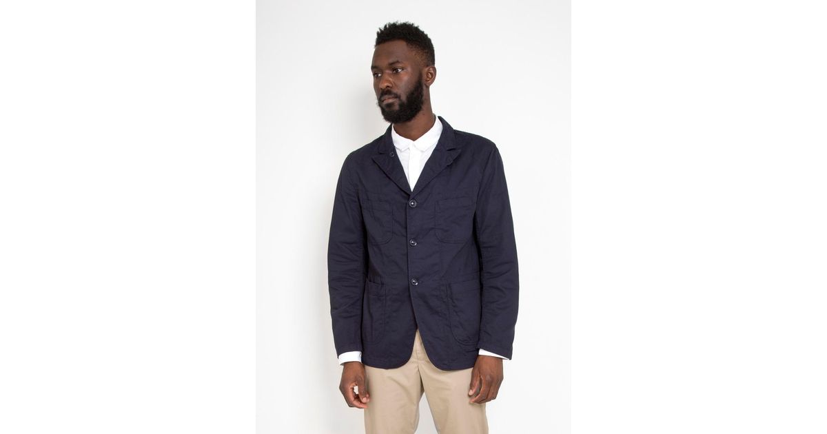 Engineered Garments Bedford Jacket 7oz Cotton Twill in Blue for 