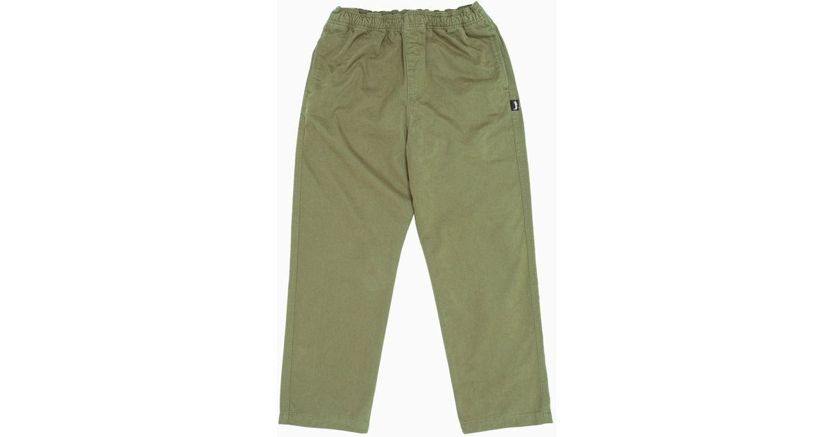 Stussy brushed hotsell beach pant olive