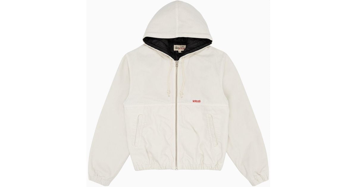 stussy canvas insulated work jacket