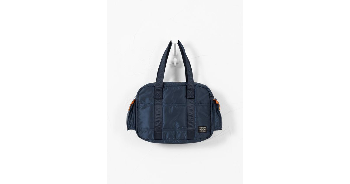 Porter-Yoshida and Co Tanker Duffle Bag Small Iron Blue for Men | Lyst